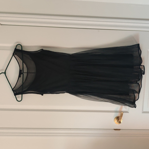 Betsey Johnson Rare Vintage Mesh Tulle Dress - Picture 5 of 7
